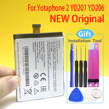 New Original 2500mAh YT0225023 Battery For Yotaphone 2 YD201 YD206 Phone Replacement High Quality With Track Code 2024 - buy cheap