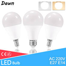 LED E27 E14 Bulb Lamps 220V High Brightness Light Bulb 24W 20W 18W 15W 12W 9W 5W 3W LED E14 Warm White Cold White 2022 - buy cheap