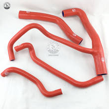 Silicone Radiator Coolant Heater Hose FOR Alfa Romeo 156 2.5  (4pcs) RED/BLUE/BLACK 2024 - buy cheap