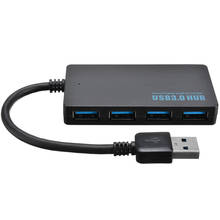 High Speed Multi 4Ports USB 3.0 HUB With Power Supply Port USB3.0 Splitter Adapter For Laptop Printers Digital Cameras Accessory 2024 - buy cheap