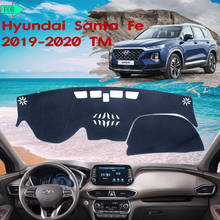 Cubierta antideslizante para salpicadero, protector Anti-UV para Hyundai Santa Fe 2019 2020 TM, accesorios para coche, evita la luz solar 2024 - compra barato