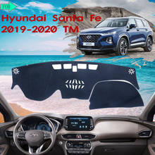 Anti-UV Anti-Slip Dashboard Cover Protective Avoid Light Sunshade Carpet Mat for Hyundai Santa Fe 2019 2020 TM Car Accessories 2024 - buy cheap