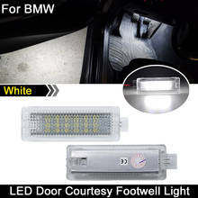 Luz LED para Interior de puerta de cortesía, luz para maletero, guantera, lámpara para BMW E60, E87, E70, E90, E92, E63, E65, E85, M3, E89, 2 uds. 2024 - compra barato