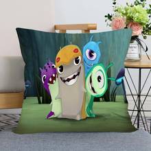 New Arrival Slugterra Pillowcase Wedding Decorative Pillow Cover Custom Printed Soft Satin Fabric Pillow Cases Not Fade 2024 - buy cheap