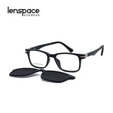 Lenspace Magnetic Frame Glasses Myopia Clip-on Children Sunglasses Square Prescription Flexible Protective Eyeglasses Frames 2024 - buy cheap