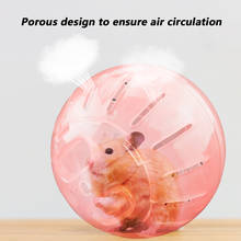 Casa de juegos de animales pequeños, juguete de ejercicio para ratones, pelota de trote transparente, Hamster portátil de plástico, Mini pelota para trotar 2024 - compra barato