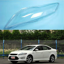 for Ford Mondeo headlamp cover 2007 2008 2009 2010 2012 car transparent glass lamp cover shell 2024 - buy cheap