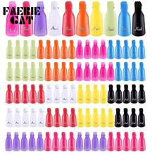 10PCS Gel Lak Remover Wraps Plastic Nail Polish Remover Clip Nail Art Soak Off Cap Nail Degreaser Cleaner Tips For Fingers Tools 2024 - buy cheap