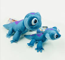 10/Lot Bruni Salamander Blue lizard 15-25CM Plush Doll Figure Toy Retail 2024 - buy cheap
