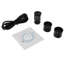 CMOS 2.0MP USB Electronic Eyepiece Microscope Camera Mounting Size 23.2mm with Ring Adapters 30mm 30.5mm K3KA 2024 - buy cheap