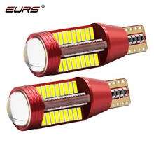 EURS Bright LED Car Lights T10 501 194 W10W 4014 LED 78SMD Car Light Canbus Error Free Wedge Dome License Plate Lamp Lamp White 2024 - buy cheap