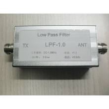RF фильтр нижних частот LPF 10 Вт для коротких волн радиостанций SSB CW AM FM LPF-1.0 tpys 2024 - купить недорого