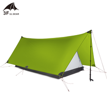 3F UL GEAR Ultralight Camping Tent 20D Nylon Both Sides Silicon shelter tarp 2 Person 3 Season 2024 - buy cheap