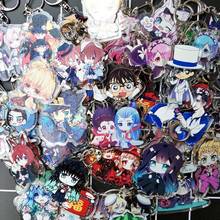 Random Surprise Lucky Box Acrylic Keychain Fashion Anime Two-sided Cosplay Japanese Cartoon Figure Pendant Keyring Xmas Gift 2024 - buy cheap