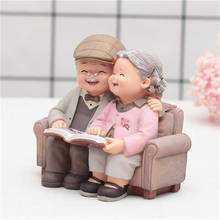 Grandparents Model Ornament Creative Sweety Lovers Couple Ornaments Modern Home Decoration Living Room For Office Table Gift 2024 - buy cheap
