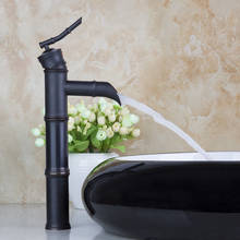 Oil Rubbed Bronze Waterfall Bathroom Basin Vessel Sink Faucet Lavatory Single Handle Mixer Tap Deck Mounted KD1130 2024 - buy cheap