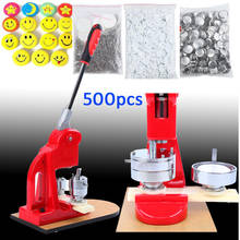 25mm 32mm 58mm Button Making Machine Button Press Badge Maker with 500 Button Blanks 2024 - buy cheap