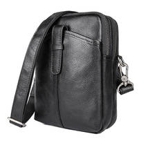 Bolsa de ombro masculina, bolsa de ombro feita de couro genuíno, bolsa crossbody para homens, bolsa mensageiro de couro legítimo 2024 - compre barato