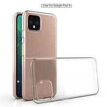 For Google Pixel 4 Transparent Silicon Case for Google Pixel 4 Pixel4 for Google Pixel 4 XL XL4 Nature soft Phone cover Cases> 2024 - buy cheap