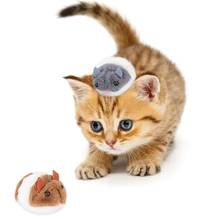 Juguetes creativos para gatos resistentes a las mordeduras, forma de ratón vibrador para gatos en movimiento, juguete interactivo para masticar, suministros para mascotas 2024 - compra barato