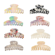 Tie dye Acetate Women Hair Claws Crab Clamps Charm Solid Color Colorful Hair Clips Fashion Make Up Hairdress Hair Styling Tool 2024 - buy cheap
