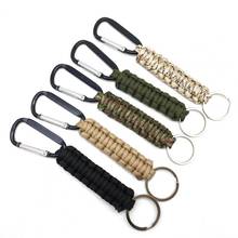 1PC Outdoor Camping Paracord- Parachute Cord Emergency Survival Braided Equipments Rescue Bracelet Rope with Key chain jewelry 2024 - buy cheap