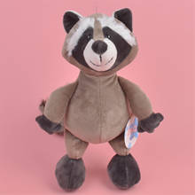 25cm Raccoon Plush Toy, Baby Gift Kids Stuffed Soft Toy Wholesale Doll Animals with Free Shipping 2024 - buy cheap