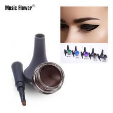 Music Flower-delineador de ojos antimanchas, de larga duración, no elimina el maquillaje, resistente al agua y al sudor, regalo cosmético 2024 - compra barato