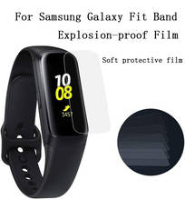 3/5 шт взрывозащищенные ТПУ Защитная пленка для экрана для Samsung Galaxy Fit Band спортивные часы носимые аксессуары против царапин 2024 - купить недорого