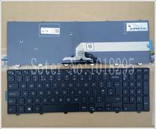 Novo teclado preto para laptop dell, inspiron 15-3000 5000 3541 3542 3543 5542 3550 5545 5547 15-5547 15-5000 15-5545 17-5000 2024 - compre barato