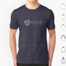 Официальная криптовалюта Iota (Miota), Мужская хлопковая футболка, Размеры S-6xl, товары Iota к Луне, Iota, криптовалюта 2024 - купить недорого