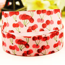 22mm 25mm 38mm 75mm Fruit Cartoo5n printed Grosgrain Ribbon party decoration 10 Yards X-03409 2024 - купить недорого