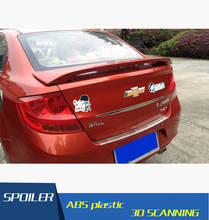 For Sail Spoiler High Quality ABS Material Car Rear Wing Primer Color Rear Spoiler For Chevrolet Sail Spoiler 2010-2013 2024 - buy cheap