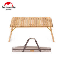 Naturehike-mesa plegable de viaje para el hogar, rodamiento estable de 40kg, de madera maciza, para acampar, Picnic al aire libre y barbacoa 2024 - compra barato