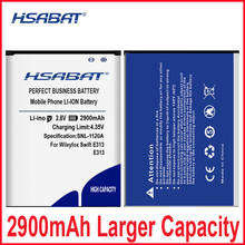 HSABAT 0 Cycle 2900mAh Battery for Wileyfox Swift E313 For micromax Canvas Xpress 2 Replacement Accumulator 2024 - buy cheap