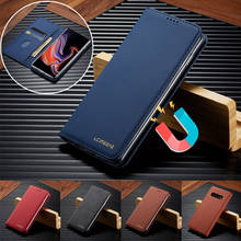 Capa carteira retrô de couro com flip para samsung galaxy, para s20 ultra s10 s9 s8 plus, samsung a51/a71/a21s/a20/a30/a50/a70 coque 2024 - compre barato