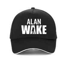 Alan wake verão novo 100% algodão boné de beisebol alta qualidade tendências verão fresco sol bonés ajustável hip hop chapéu snapback 2024 - compre barato