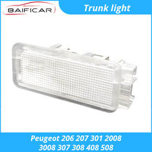 Baificar-luz de maletero de calidad, iluminación para Peugeot 206, 207, 301, 2008, 3008, 307, 308, 408, 508 2024 - compra barato