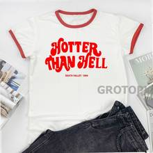 Camiseta con estampado para mujer, ropa informal Harajuku, Ulzzang, regalo para mujer 2021 2024 - compra barato