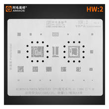 AMAO-Plantilla de Reballing BGA para teléfono, accesorio de alta calidad para Huawei MT8 P9 HI3650CPU G7 G8 7I 5S MSM8916 8939 MT6753VCPU, Wifi Power IC 2024 - compra barato