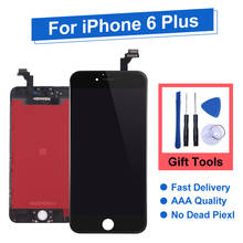 Grade AAA+++ For iPhone 6 Plus LCD With Touch Screen Digitizer Assembly For iPhone 6P LCD Display Screen No Dead Pixel 2024 - buy cheap