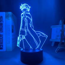 Светодиодный Ночной светильник лампа с рисунком из аниме «непутёвый ученик в школе магии»; Косплей Тацуя Косплей Shiba для Украшения в спальню Ночной светильник подарок на день рождения 3d светильник 2024 - купить недорого