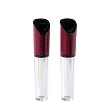 12/30/50pcs Transparent Plastic Dark Red Lid Lip Gloss Container with Stopper Empty Clear Cosmetic Refillable Lipgloss Wand Tube 2024 - buy cheap