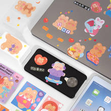 10 Sheets Cute Bear Rabbit Sweety Stickers Scrapbooking Decorative Sticker DIY Diary Album Stick Label Kawaii Korean Stationery 2024 - buy cheap