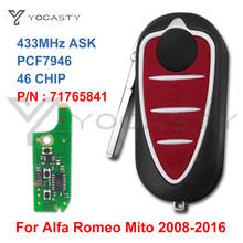 Дистанционный ключ yocпластики для Alfa Romeo Mito 2008 2009 2010 2011 2012 2013 2014 2015 Delphi BSI с чипом 7946 2024 - купить недорого