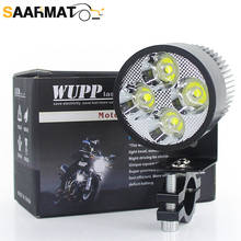 Farol dianteiro para motocicleta de led, 12-80v, lâmpada drl, para suzuki, honda, yamaha, bmw, peugeot, piaggio, kawasaki 2024 - compre barato