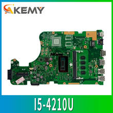 X555LA placa base para ASUS X555LD X555LP X555LA X555L X555 placa base de computadora portátil I5-4210U 4GB-RAM placa base Mainboard 100% prueba Ok 2024 - compra barato