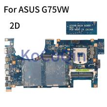 For ASUS G75VW 2D Laptop Motherboard REV.2.1 SLJ8C DDR3 Notebook Mainboard 2024 - buy cheap