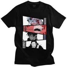 Jujutsu Kaisen T Shirt Men Cotton T-shirt Short Sleeve Anime Manga Yuji Itadori Satoru Gojo Tee Tops Slim Fit Clothing Merch 2024 - buy cheap