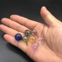 16mm colorful round ball glass globe orbs pendant glass bottle vial pendant jewelry accessories findings handmade necklace beads 2024 - buy cheap